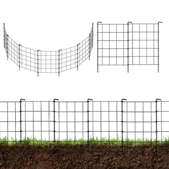 NEX&trade; Garden Decor Fence Rustproof Metal Wire Animal Barrier, 28ct. {1}