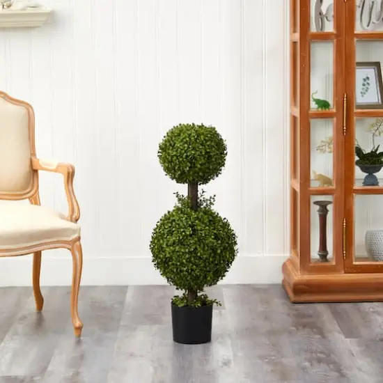 3ft. Potted Double Boxwood Topiary Tree {3}