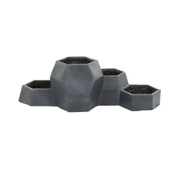 36" Dark Gray Planter {7}