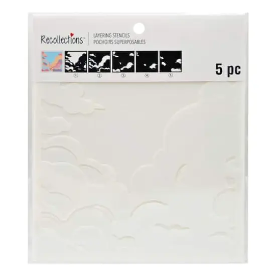Clouds Layering Stencils by Recollections&trade; {3}
