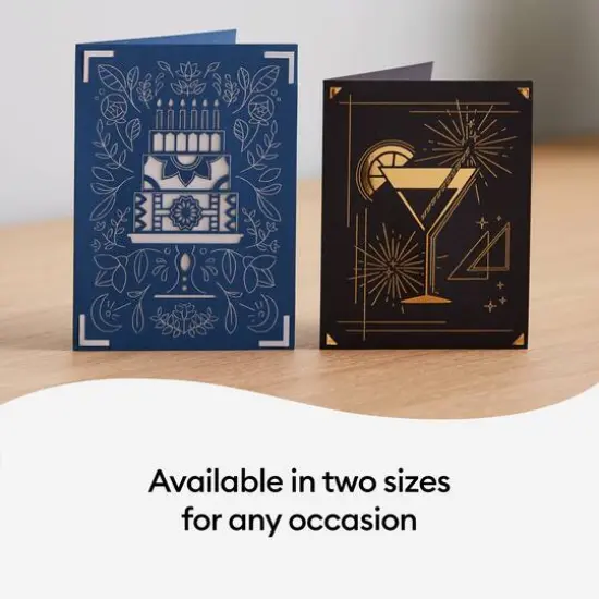 Cricut Joy&trade; A6 Foil Transfer Insert Cards, Cameron Sampler {5}