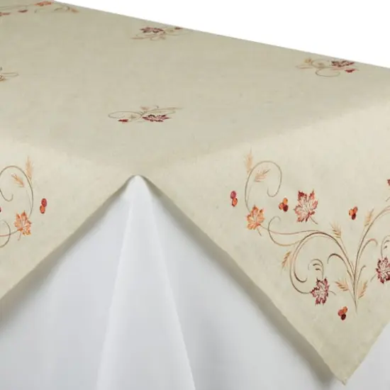 DII&reg; 40" Autumn Wheat Table Topper {3}