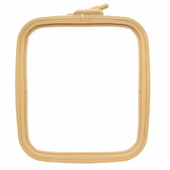 Nurge Plastic Square Hoop Coffee Brown {1}