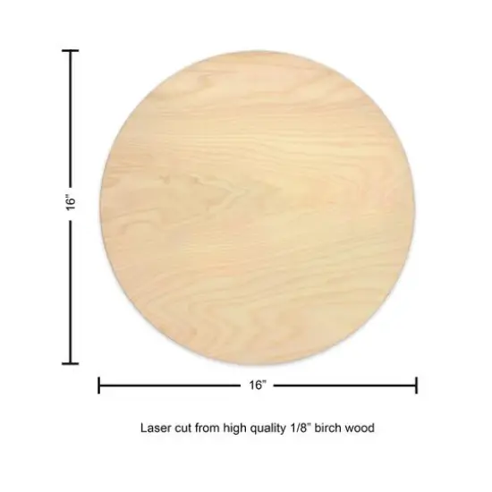 Leisure Arts&reg; Circles Wood Set {5}