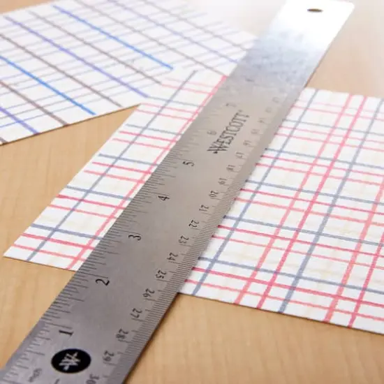 Westcott&reg; Stainless Steel Ruler {4}