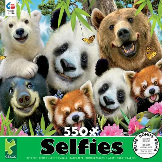 Assorted Ceaco&reg; Animal Selfies Jigsaw Puzzle {13}