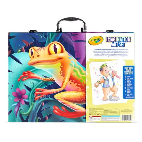 Crayola&reg; 115-Piece Imagination Art Case {5}