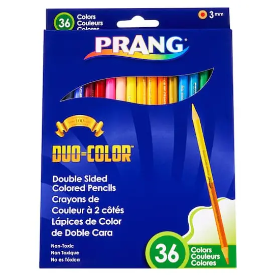 Prang&reg; Duo Colored&trade; Pencils, 3 Packs of 36 Colors {3}