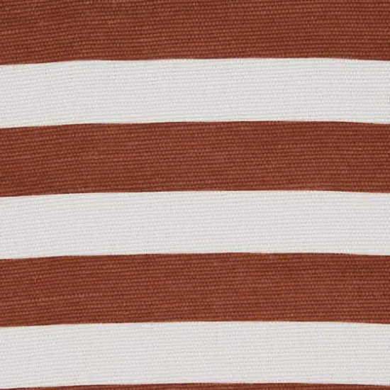 DII&reg; 11" Polyester Stripes Storage Cube Cinnamon {7}