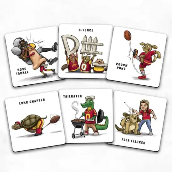 College Team Licensed Memory Match Game Iowa State Cyclones {5}