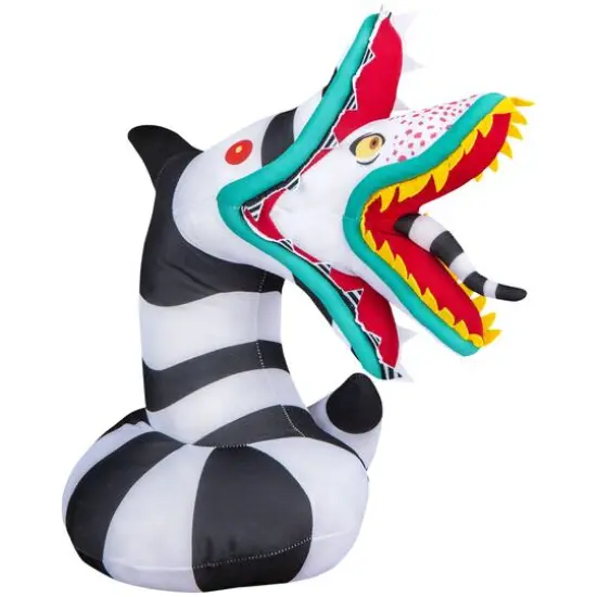 Gemmy 17" Beetlejuice Sandworm Halloween Greeter {1}