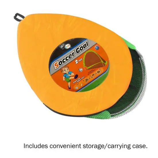 Toy Time Pop Up Soccer Goals Set {5}