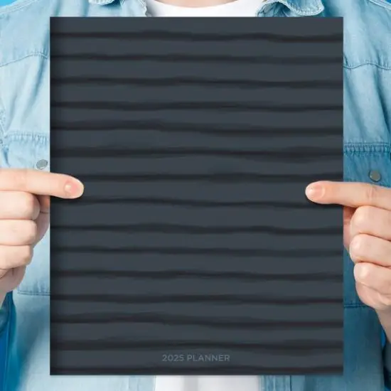 TF Publishing 2025 Navy Stripes Large Monthly Planner {3}