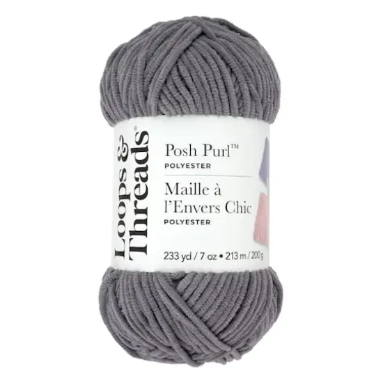 Posh Purl&trade; Yarn by Loops & Threads&reg; Truffle {1}