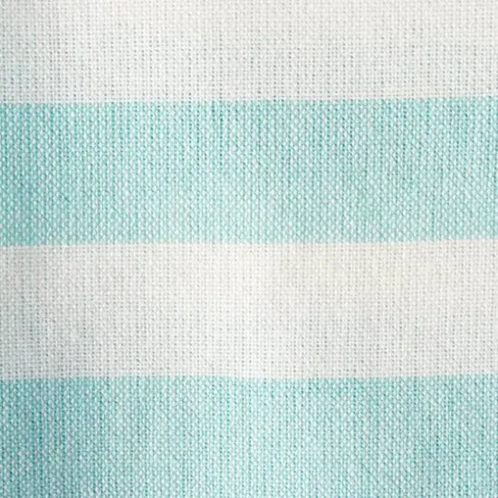 DII&reg; Striped Fouta Towel with Fringe Aqua {7}