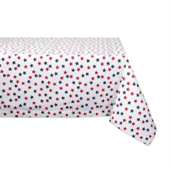 DII&reg; 84" Americana Stars Print Tablecloth {1}