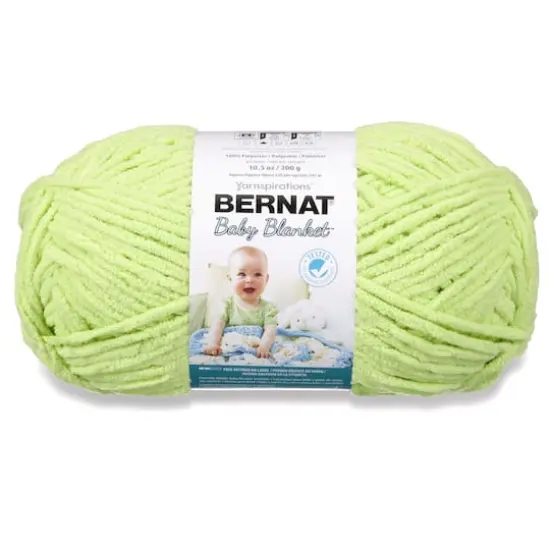 4 Pack Bernat&reg; Baby Blanket&trade; YarnLemon Lime {1}
