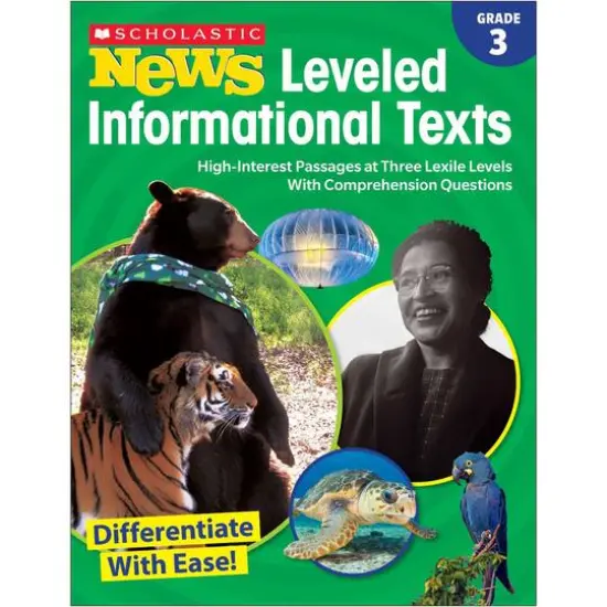 Scholastic News Leveled Informational Texts, Grade 3 {1}