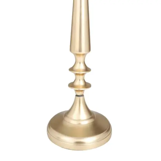 Gold Aluminum Traditional Candelabra, 24" x 13" x 13" {7}