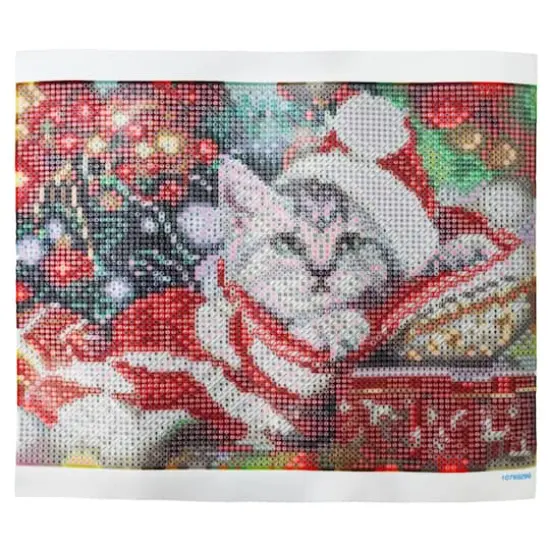 8" x 10" Kitten Diamond Art Kit with Frame by Make Market&reg; {3}