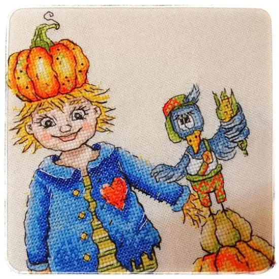 Neocraft Guards Of Pumpkin Cross Stitch Kit {5}