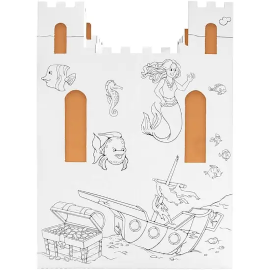 Easy Playhouse Sand Castle {4}