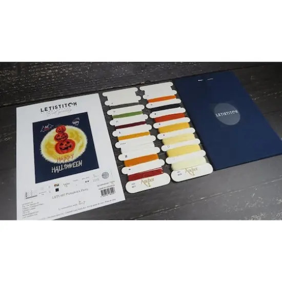 Letistitch Pumpkin's Party Counted Cross Stitch Kit {6}