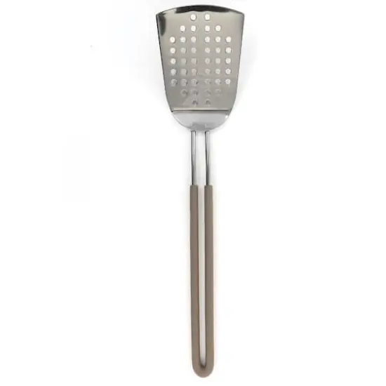 Martha Stewart Gray Stainless Steel Slotted Spatula {3}