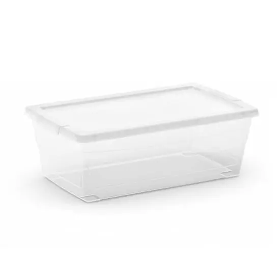 6.1qt. Clear Storage Cases with Snap-On Lids, 5ct. by Simply Tidy&reg; {6}