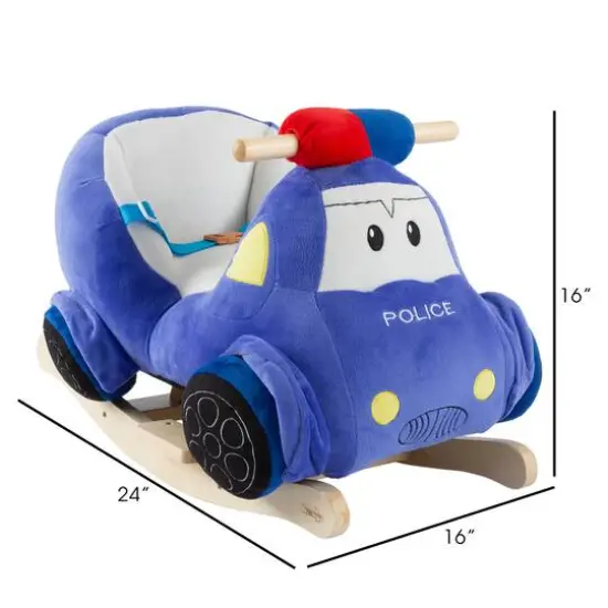Toy Time Rocking Police Car Toy {3}