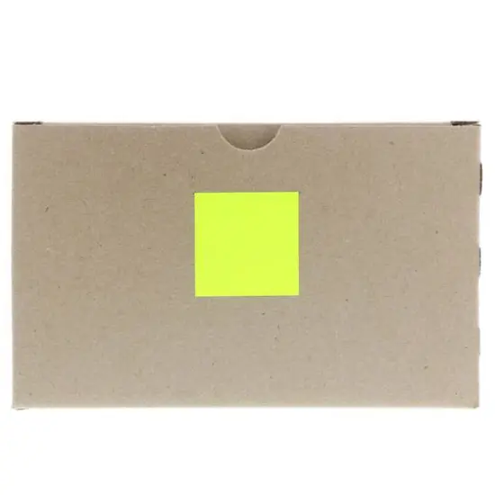 JAM Paper 2" x 2" Square Product & Container Labels, 120ct. Neon Yellow {7}