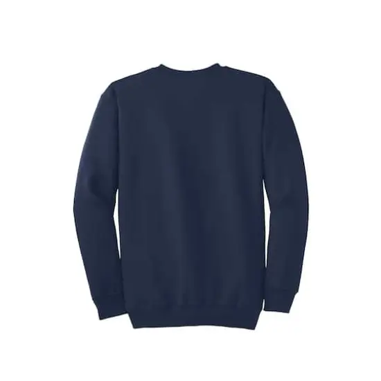 Port & Company&reg; Essential Fleece Crewneck Sweatshirt Navy {5}