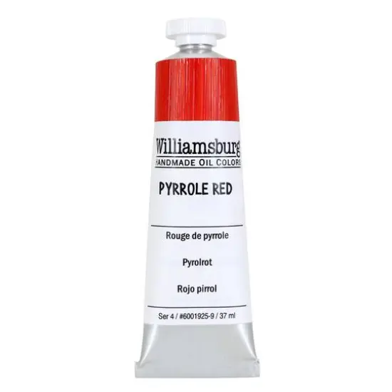 Williamsburg&reg; Artist Oil Colors, 37mL Pyrrole Red {1}