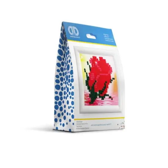 Diamond Dotz® Bliss Bud Diamond Painting Artwork Kit with Frame {4}