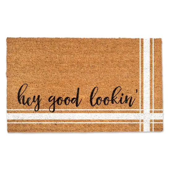 Hey Good Lookin' Doormat {1}