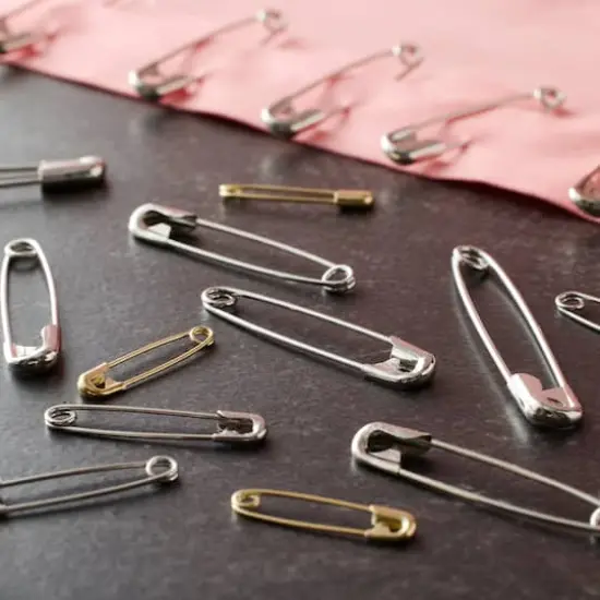 Silver & Gold Assortment Safety Pins by Loops & Threads&trade; {3}