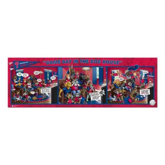 MLB Game Day in the Dog House 1,000 Piece Puzzle Philadelphia Phillies {5}