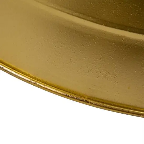 Glitzhome&reg; 22" Gold Metal Tree Collar {5}