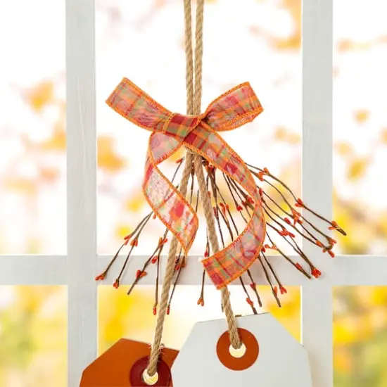 Glitzhome® 24" Thanksgiving Wooden "Give Thanks" Door Hanger {5}