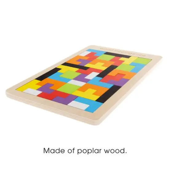 Toy Time 40 Piece Rainbow Pentominoes {4}