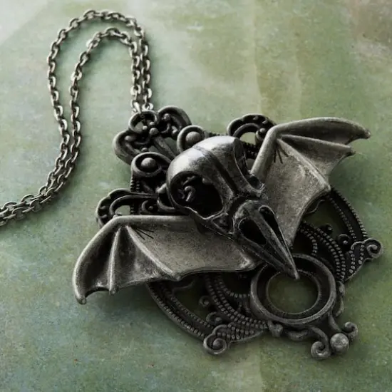 Found Objects&trade; Oxidized Silver Bat Pendant By Bead Landing&trade; {3}