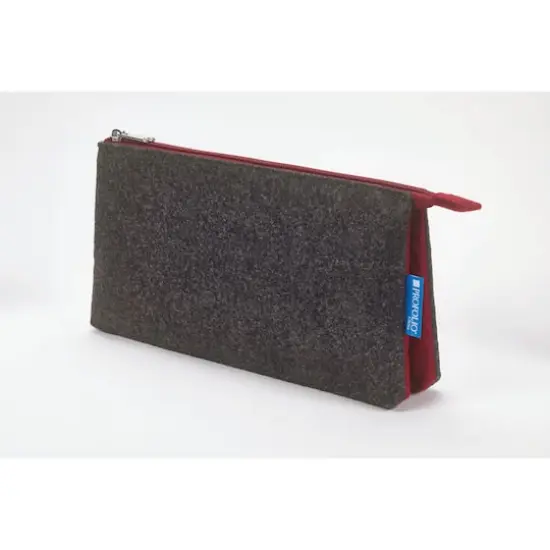 Itoya&reg; ProFolio&reg; Midtown Pouch Charcoal and Maroon {5}