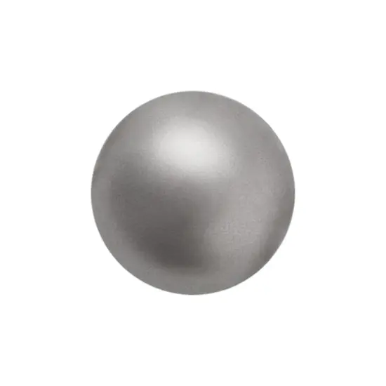 Preciosa Maxima 12mm Round Nacre Pearls, 6ct. Dark Gray {1}