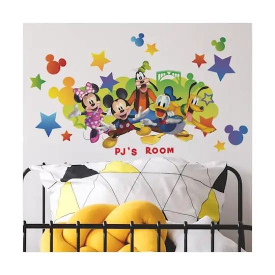 RoomMates Mickey & Friends Giant Wall Decals with Personalization {3}