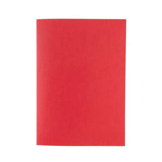 Fabriano&reg; EcoQua Plus A4 Lined Glue-Bound Notebook Red {1}