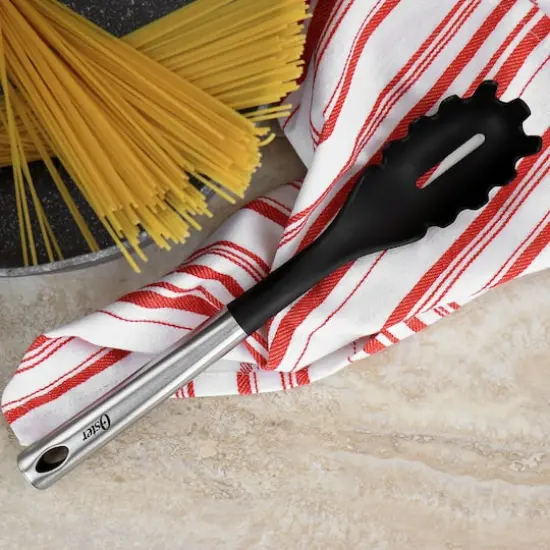 Oster Baldwyn Nylon Pasta Server Kitchen Utensil with Stainless Steel Handle {5}