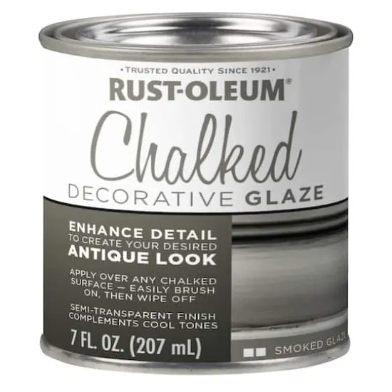 Rust-Oleum&reg; Chalked 7oz. Decorative Glaze Smoked Glaze {1}