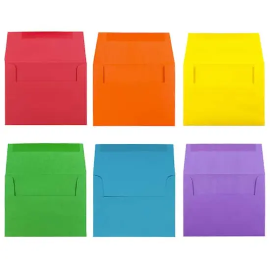 JAM Paper A2 Assorted Color Invitation Envelopes, 150ct. {4}