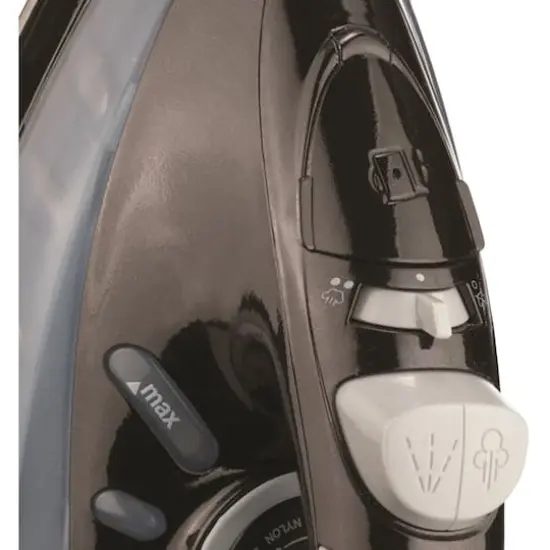 Brentwood&reg; Full-Size Nonstick Steam Iron Black {10}