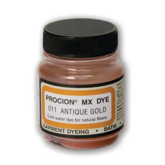 Jacquard Procion&reg; MX Fiber Reactive Dye, 0.67oz. 011 Antique Gold {1}